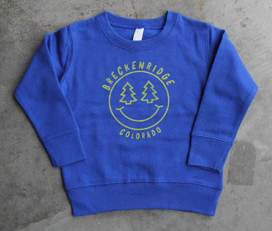 Breckenridge Smiley Trees Toddler Crew