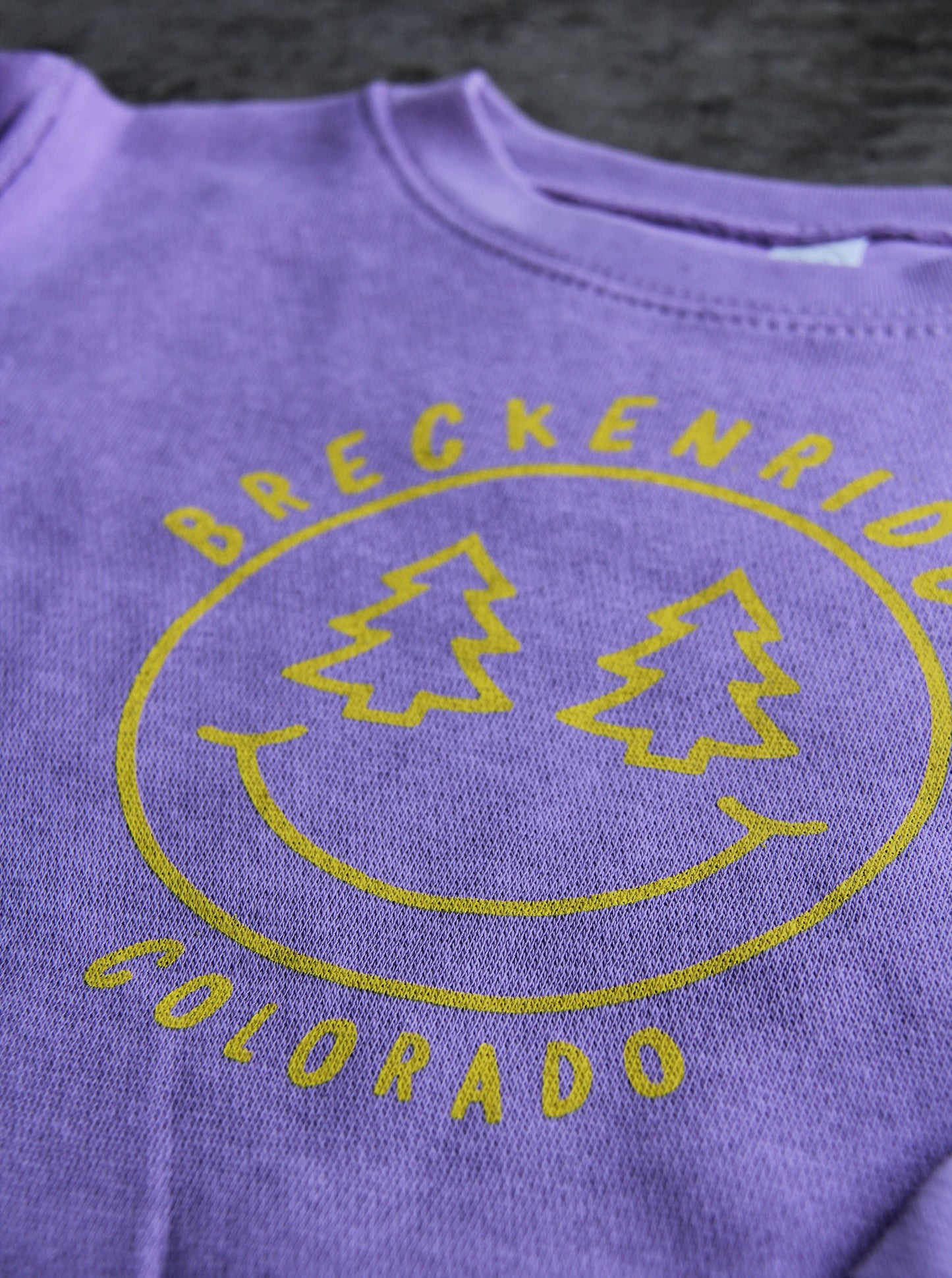 Breckenridge Smiley Trees Toddler Crew